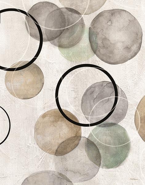 Bubbles I By Carol Robinson (Framed) - Beige