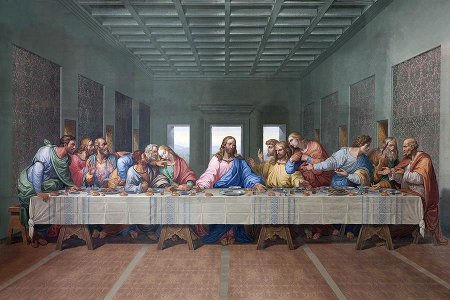 Last Supper (Small) - Dark Gray