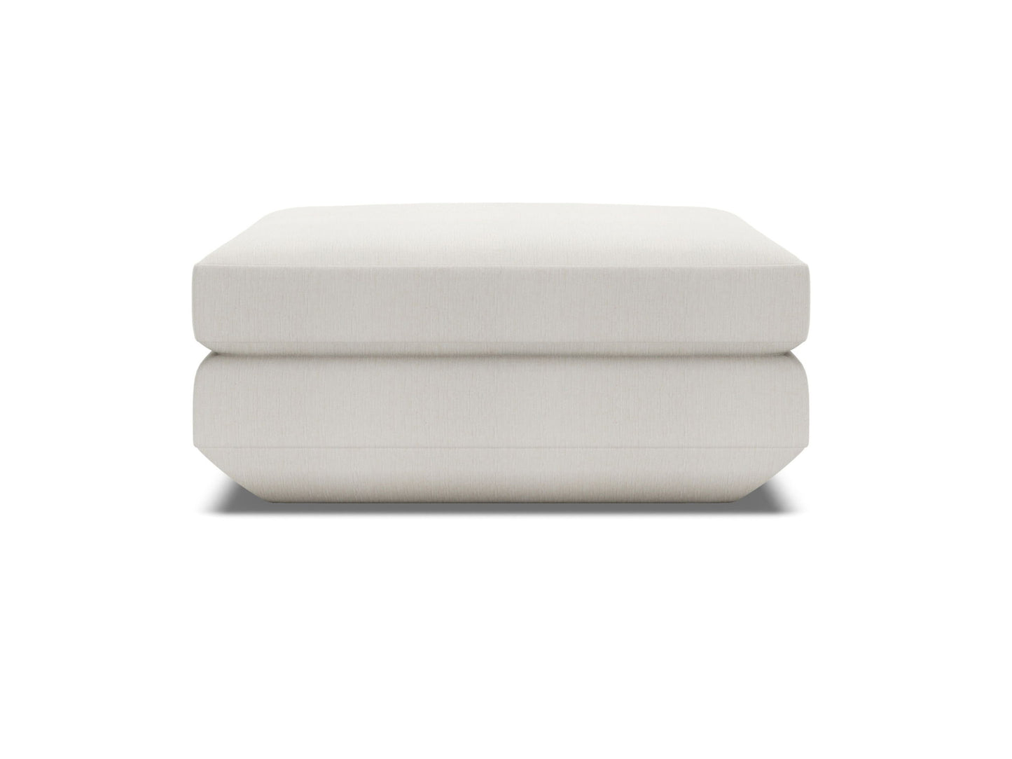 Artistica Upholstery - Veronica Bumper Ottoman - White