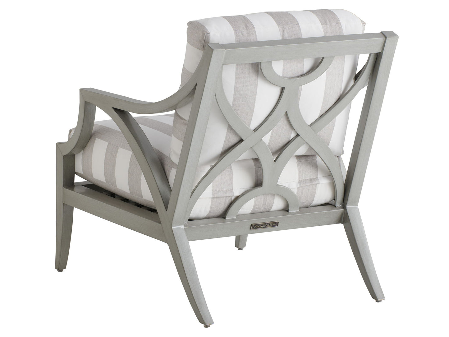 Silver Sands - Metal Lounge Chair - Pearl Silver