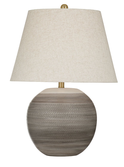 Almaden - Table Lamp - Gray / Beige