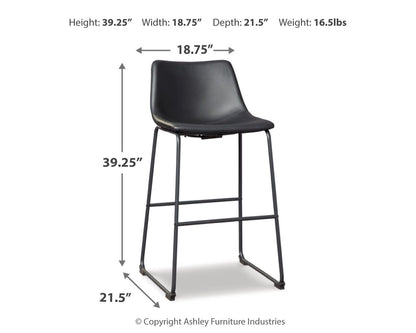Centiar - Upholstered Barstool (Set of 2)