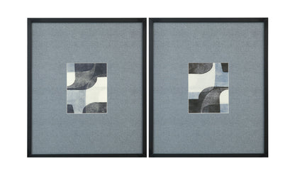 Urban Bound II Framed Print - Dark Gray