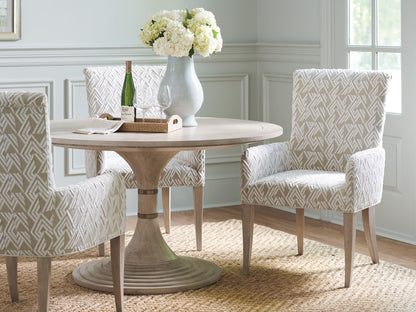Malibu - Topanga Round Dining Table - Beige