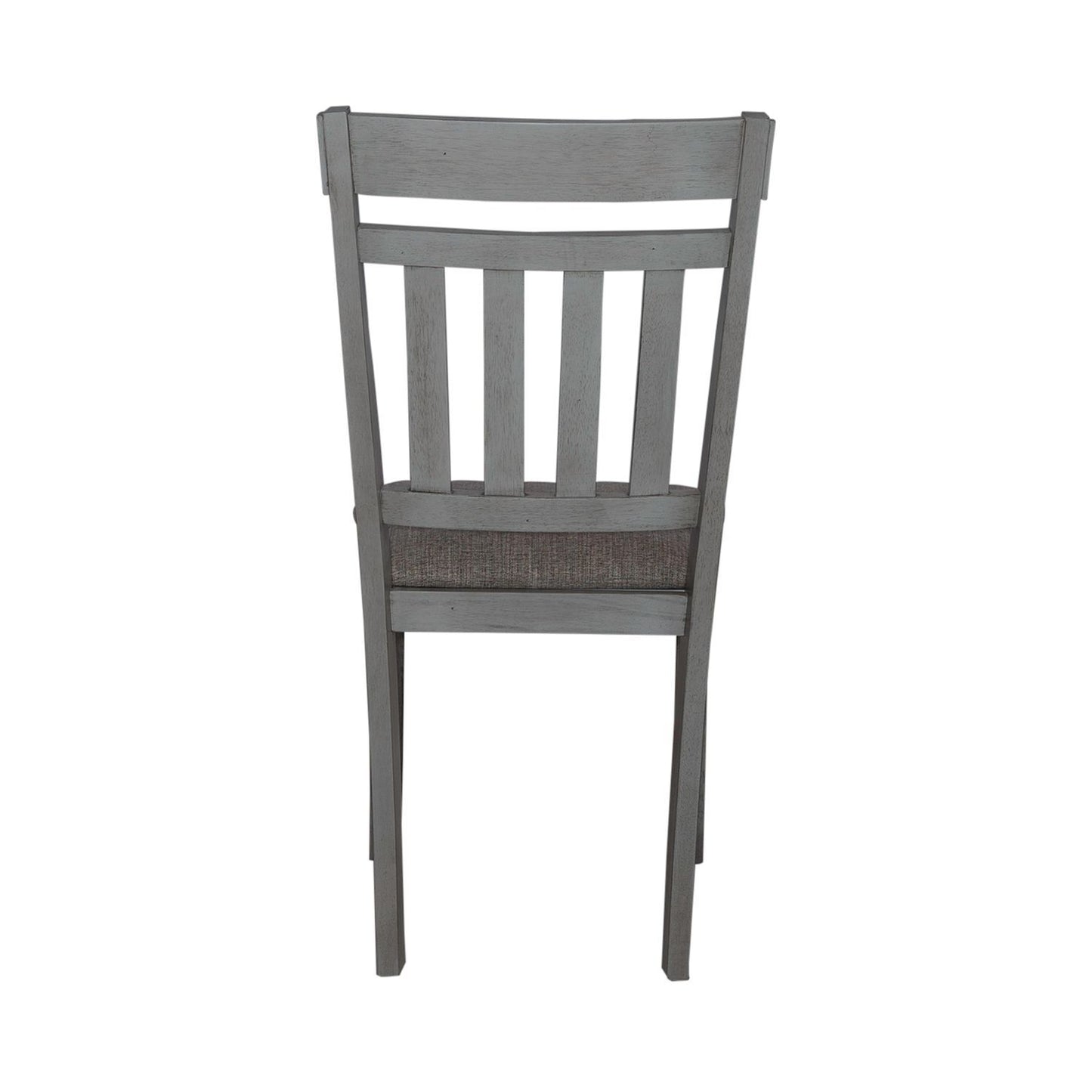 Newport - Splat Back Side Chair - Smokey Gray / Carbon Gray