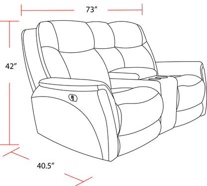 Linus - Power Reclining Sofa Set
