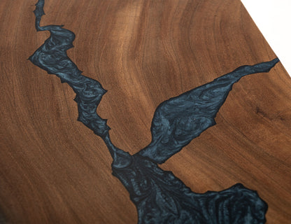 Parota - Wooden Sofa Table - Dark Brown
