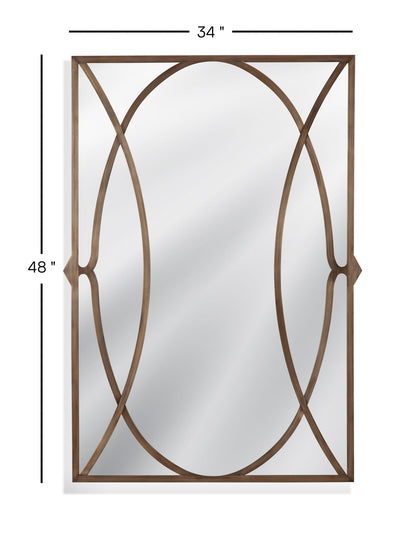 Lattice - Wall Mirror - Yellow