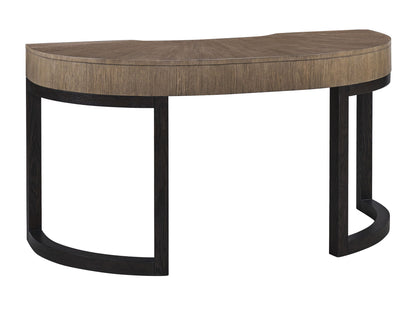 Zanzibar - Henley Writing Desk - Light Brown / Black