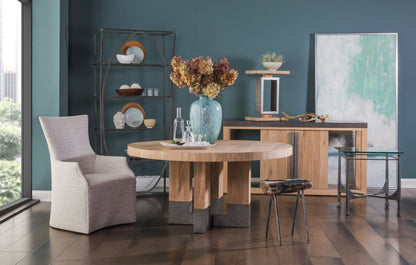 Verite - Round Dining Table - Light Brown