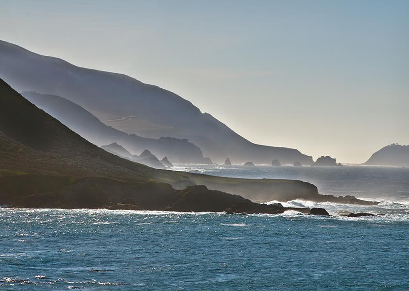 On The Coast (Small) - Blue