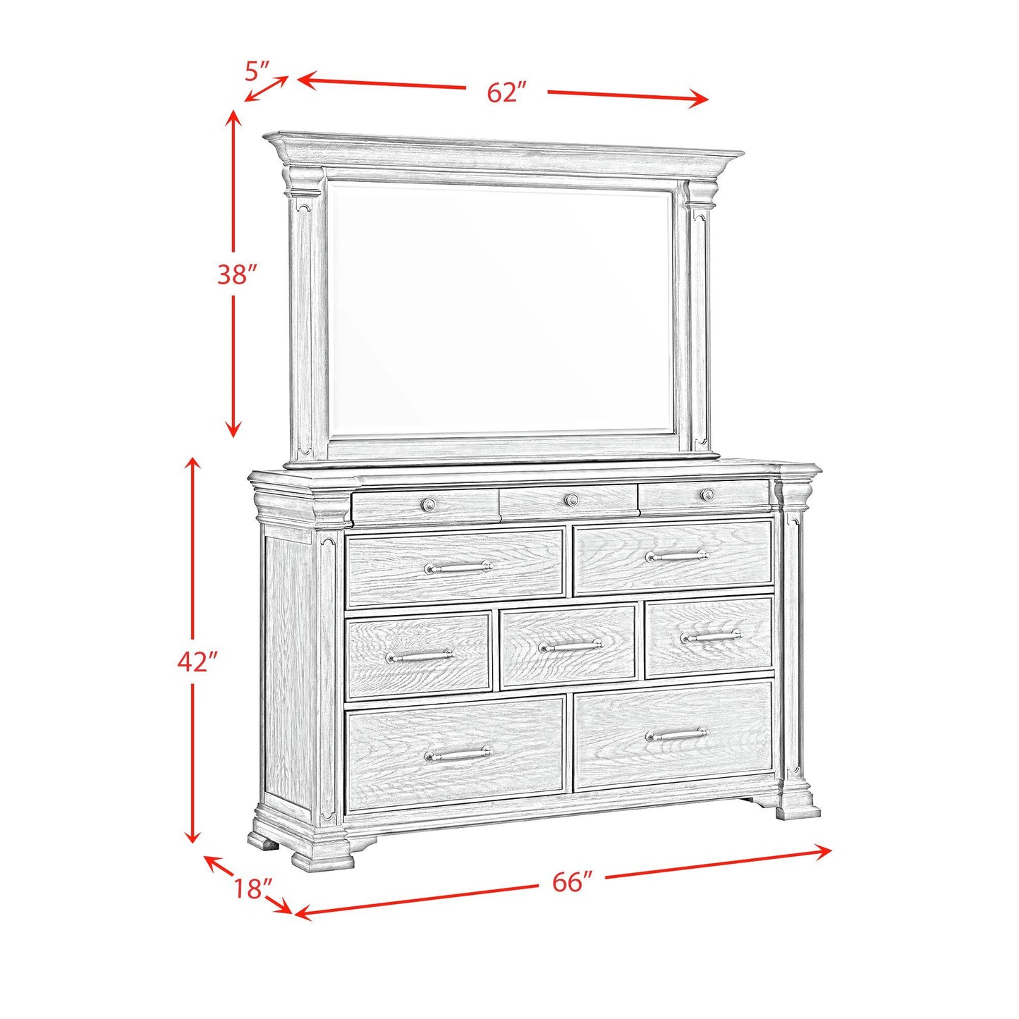 Kings Court - Bedroom Set