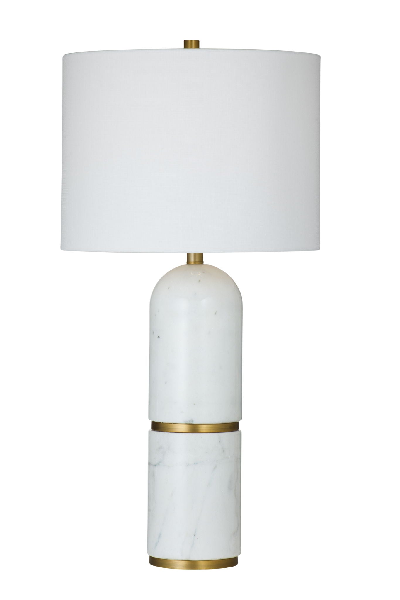 Wake - Table Lamp - White / Brass