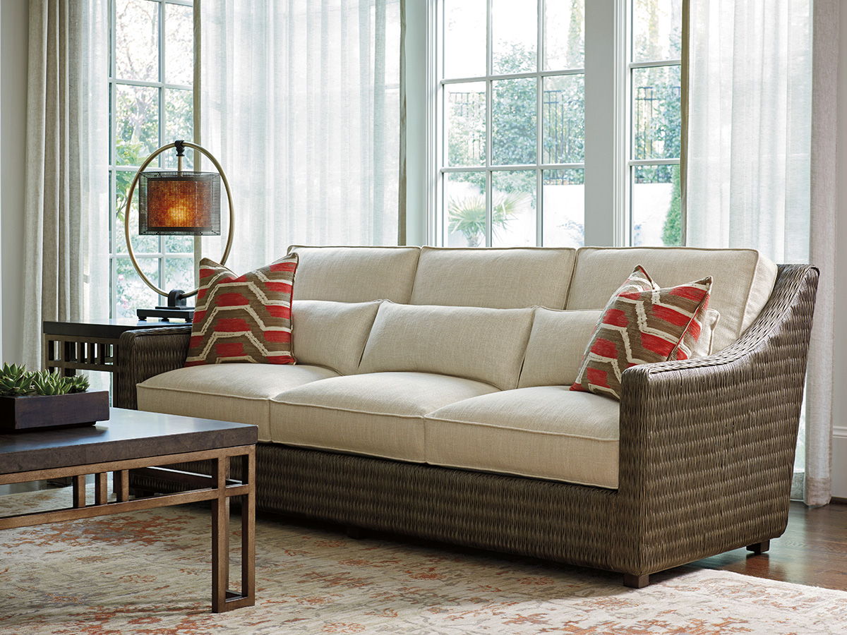Cypress Point - Hayes Sofa - Dark Gray / Gray