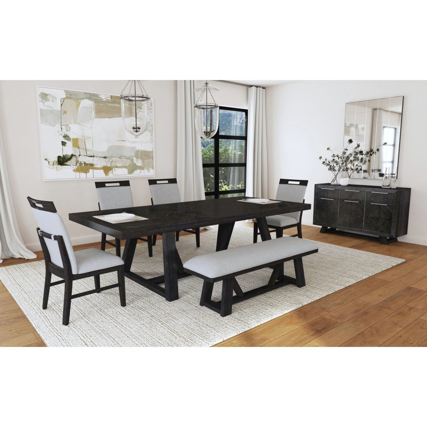 Transcend - Standard Height Dining Set
