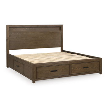 Ticanter - California King Storage Rails - Brown