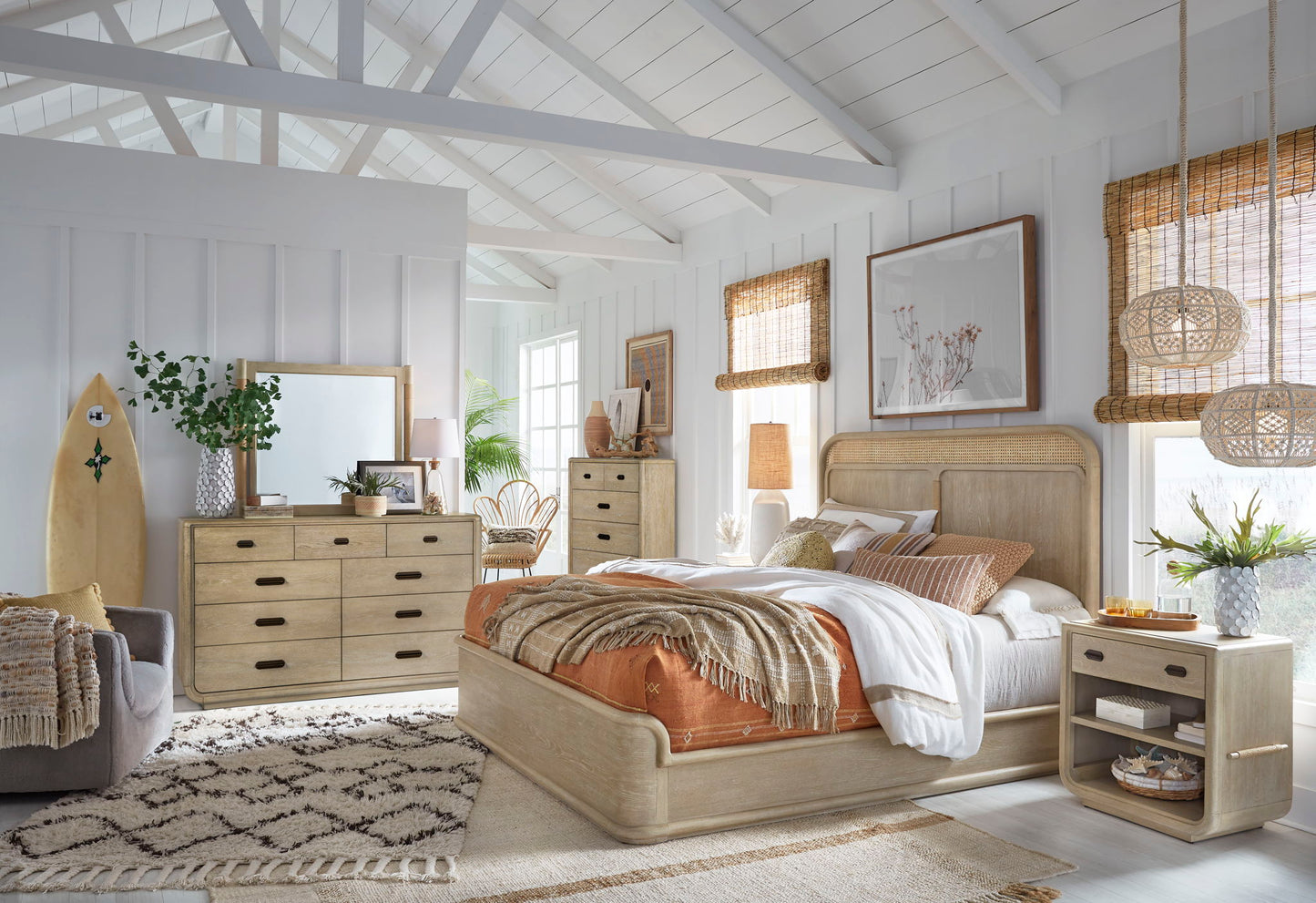 Sunset Cove - Panel Bed