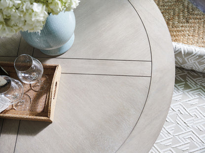 Malibu - Topanga Round Dining Table - Beige