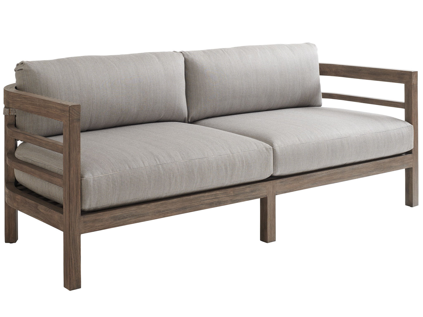 La Jolla - Wood Sofa - Dark Gray