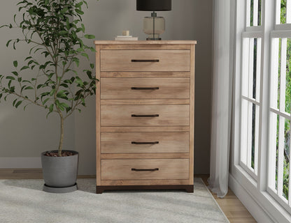 Natural Parota - Chest - Brown Cappuccino