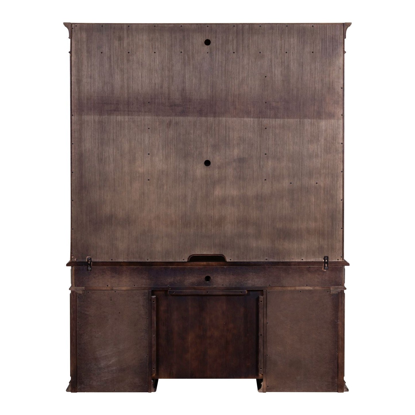 Provence Park - Credenza & Hutch - Chateau Brown