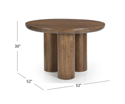 Napa - Dining Table - Rich Brown Mango