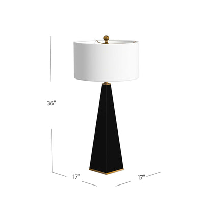 Elle - Table Lamp - Black