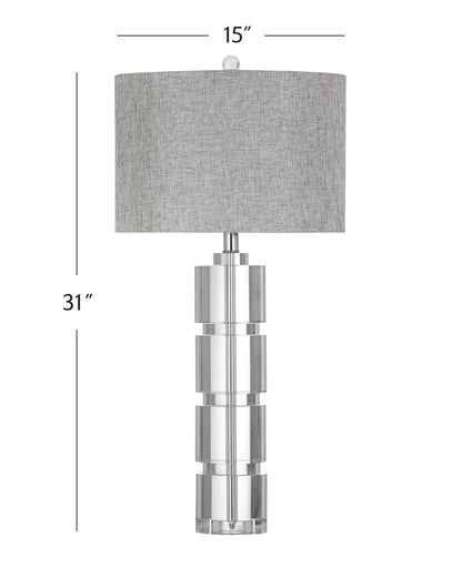Bethany - Table Lamp - Silver