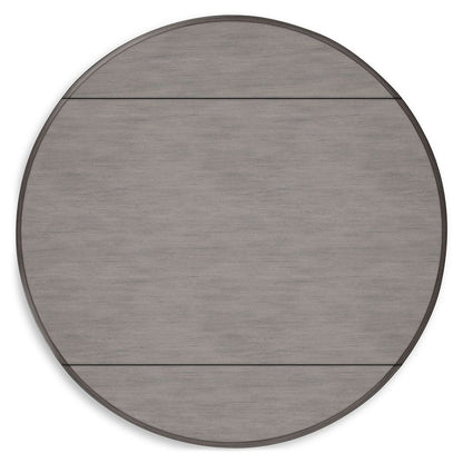 Shullden - 5 Pc. - Drop Leaf Table, 4 Side Chairs - Gray