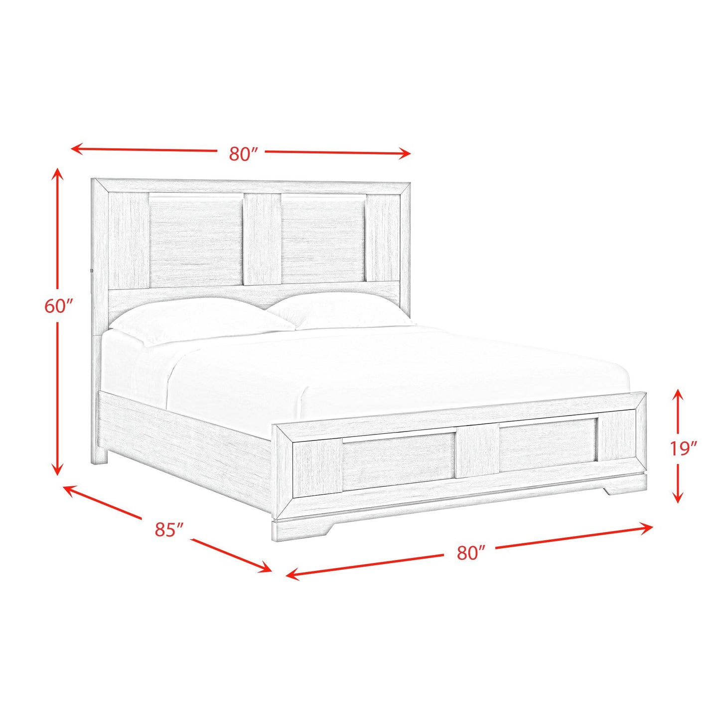 Kelis - Panel Bed With LED