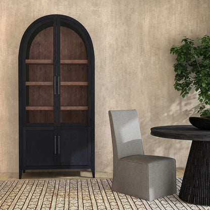 Fynn - Display Cabinet - Black