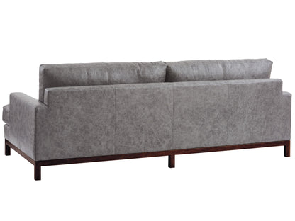 Barclay Butera Upholstery - Horizon Sofa With Dark Brown Base