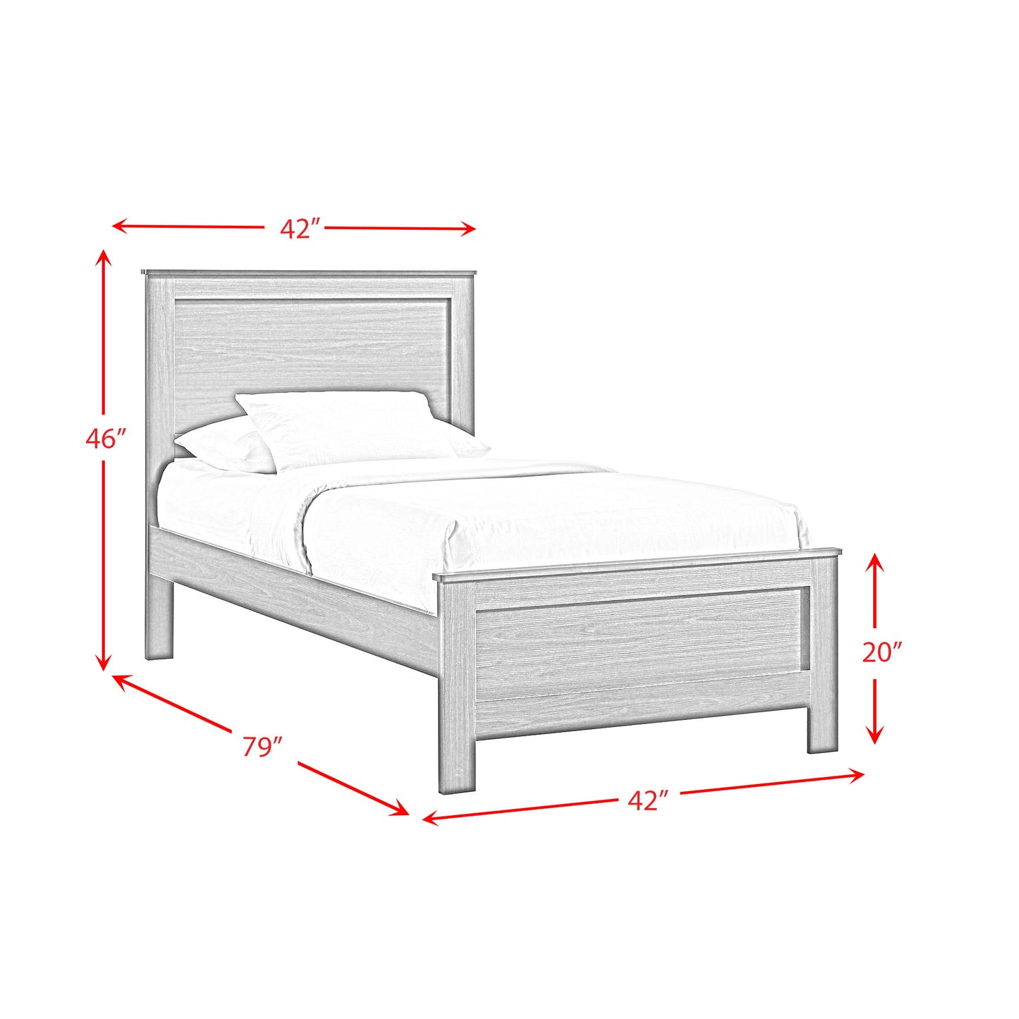 Sami - Youth Panel Bedroom Set