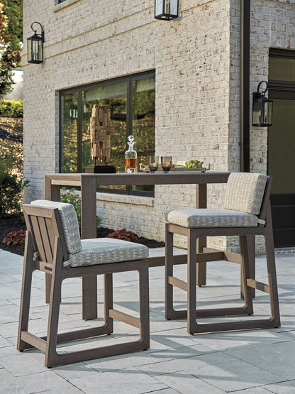 Mozambique - Bistro Table - Dark Brown