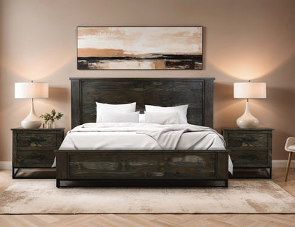 Teak - Dresser - Oil Black