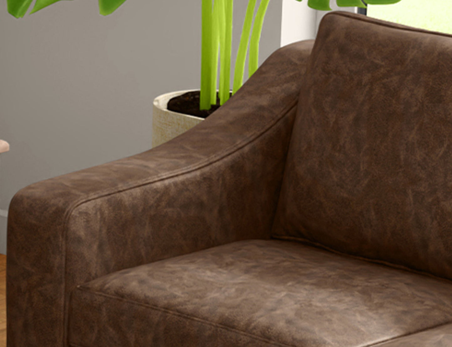 Natural Parota - Loveseat