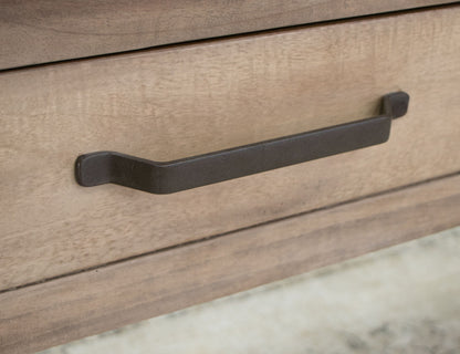 Natural Parota - End Table - Brown Cappuccino