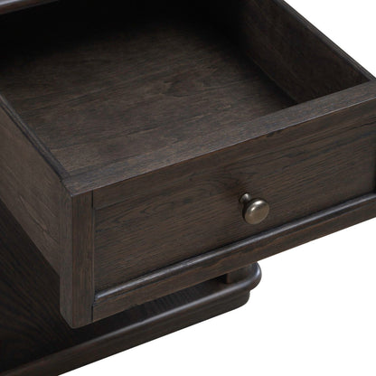 Wallace - End Table - Aged Oak