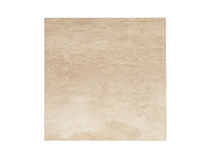 Sunset Key - Shea Faceted Accent Table - Beige