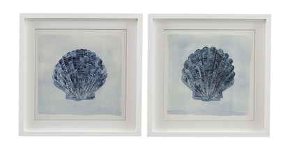 Treasure Framed Print (Set of 2) - Blue