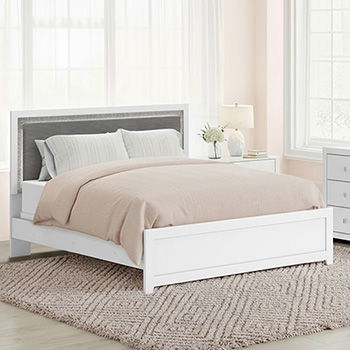 Maeling - Twin Panel Footboard - White