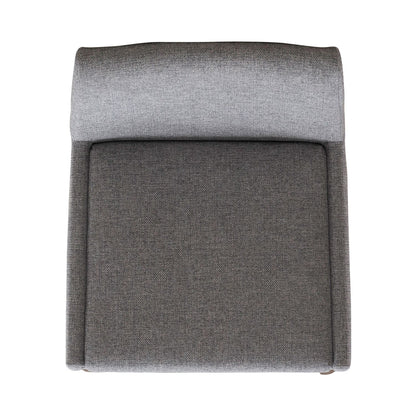 Space Savers - Upholstered Side Chair - Walnut