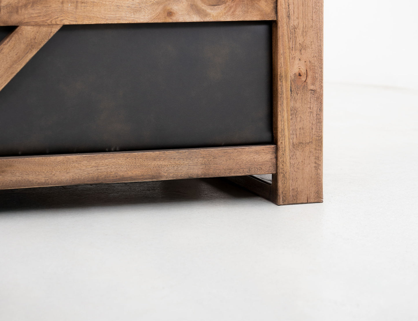 Ancora - Sofa - Dark Gray / Light Brown
