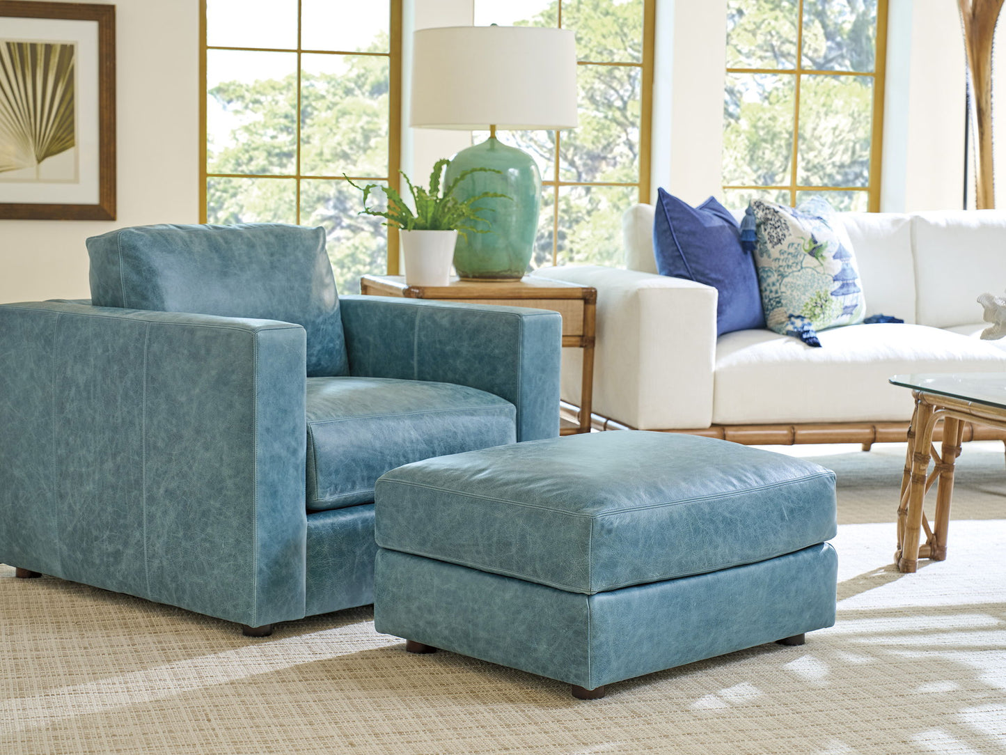 Key Biscayne - Granville Ottoman