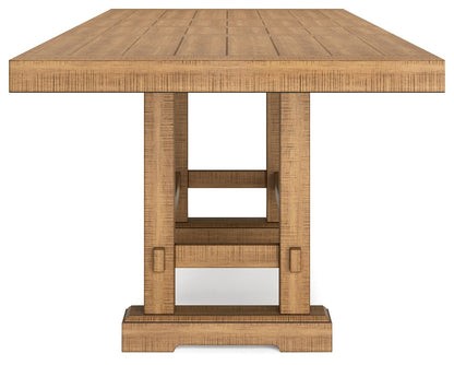 Havonplane - Rectangular Dining Room Counter Extension Table - Brown