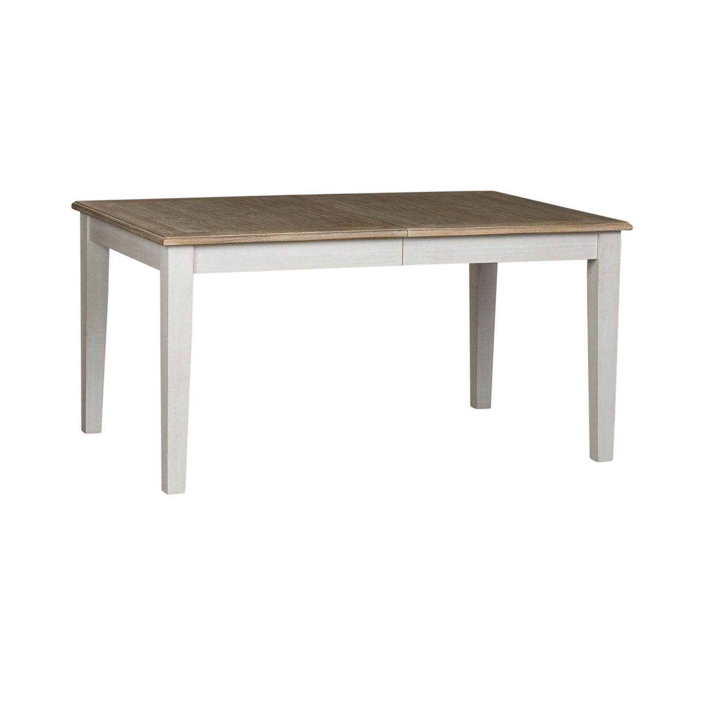 Summerville - Rectangular Leg Table - Soft White Wash / Wirebrushed Gray