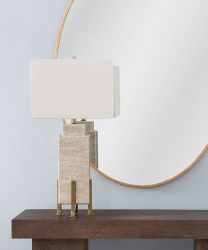 Iris - Table Lamp - Beige