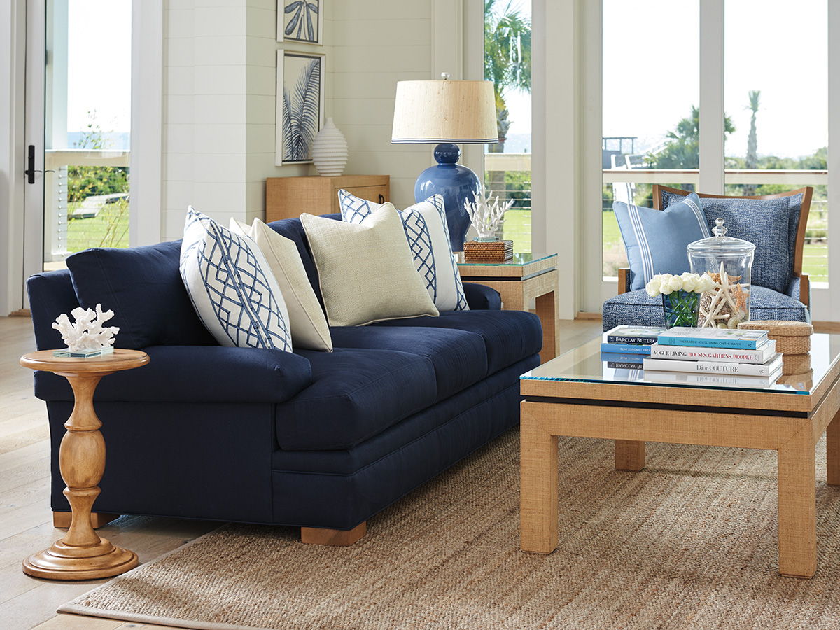 Barclay Butera Upholstery - Maxwell Sofa - Blue