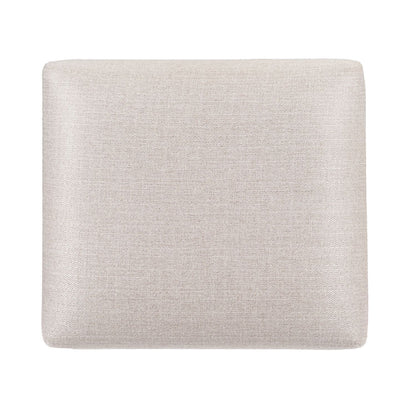 Corso - Upholstered Console Stool - Natural & Concrete
